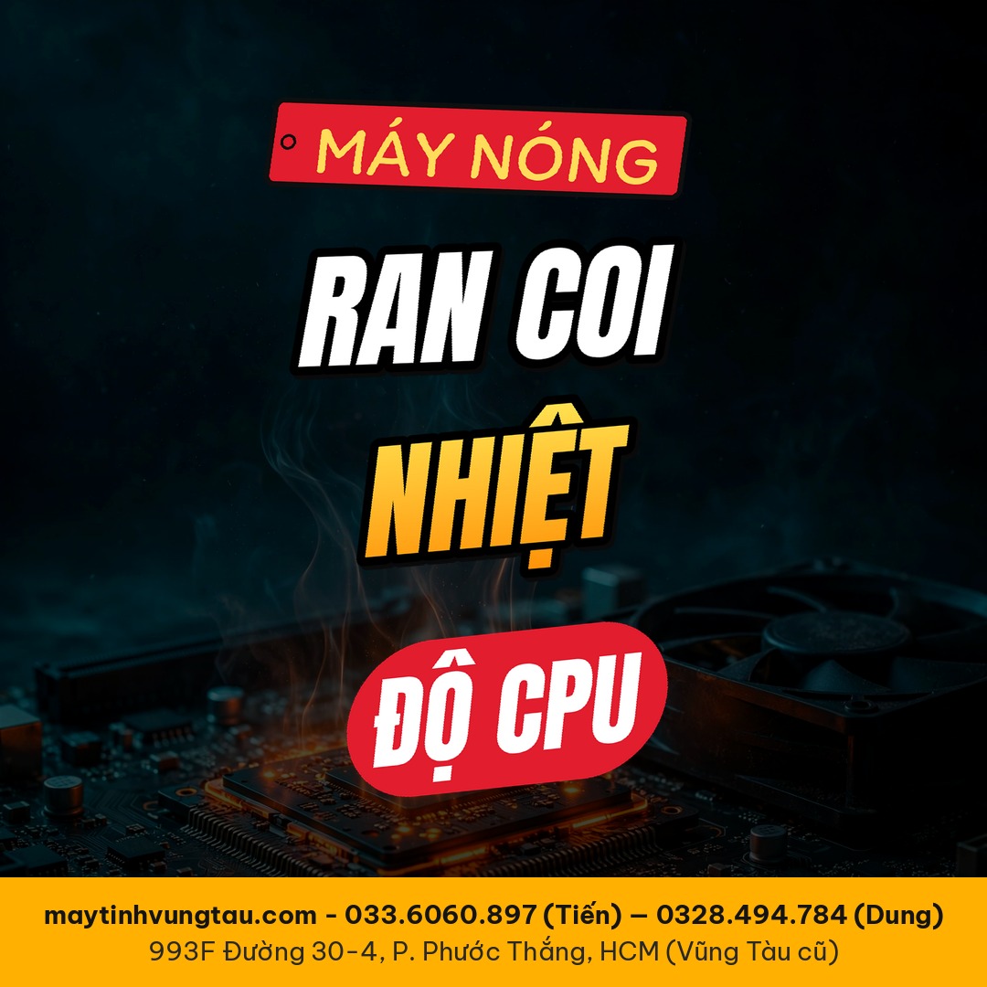 Cách kiểm tra nhiệt độ CPU laptop: máy nóng bao nhiêu độ là bất thường?